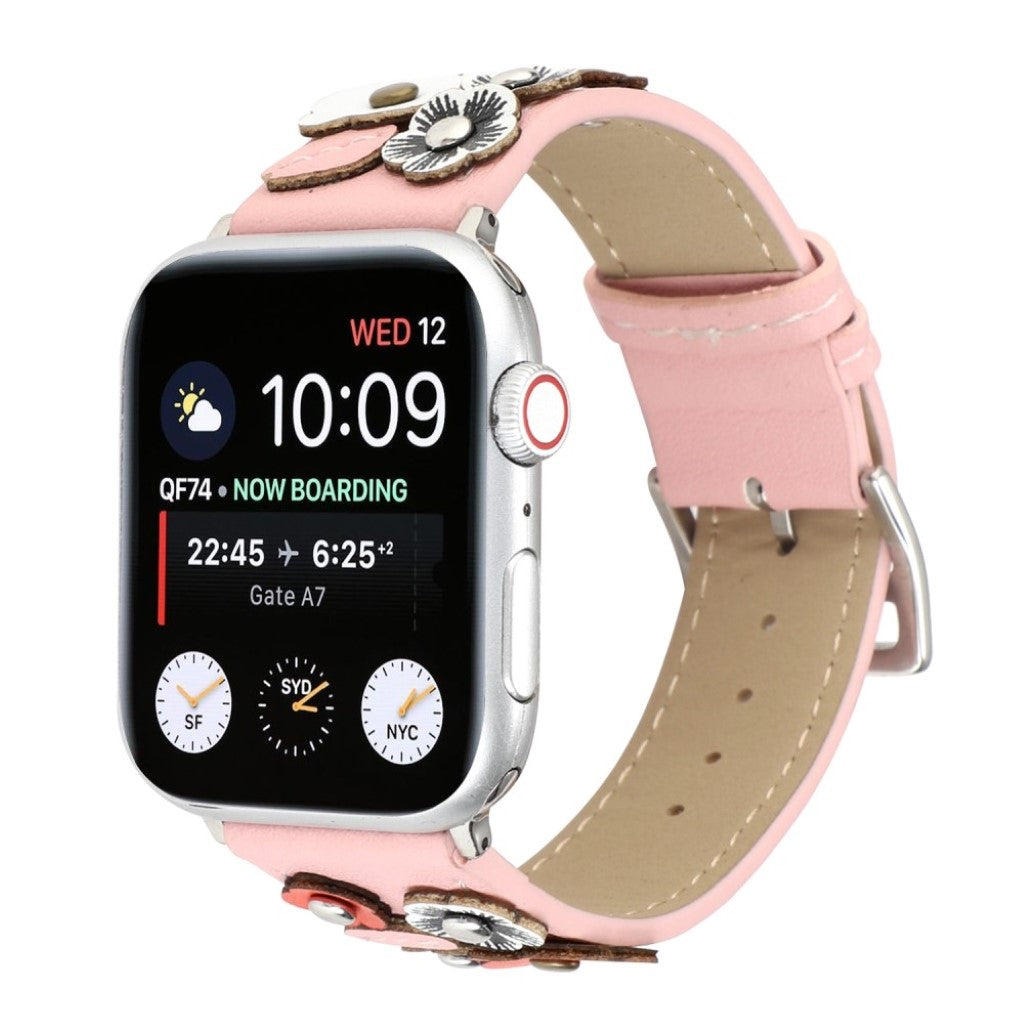 Ægte Læder Universal Rem passer til Apple Watch Series 5 40mm / Apple Watch 40mm