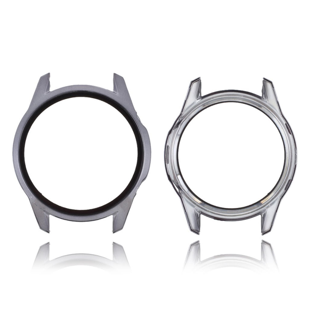 Alle Tiders Cover med Skærmbeskytter i Silikone og Hærdet Glas passer til Huawei Watch GT 2 42mm Online
