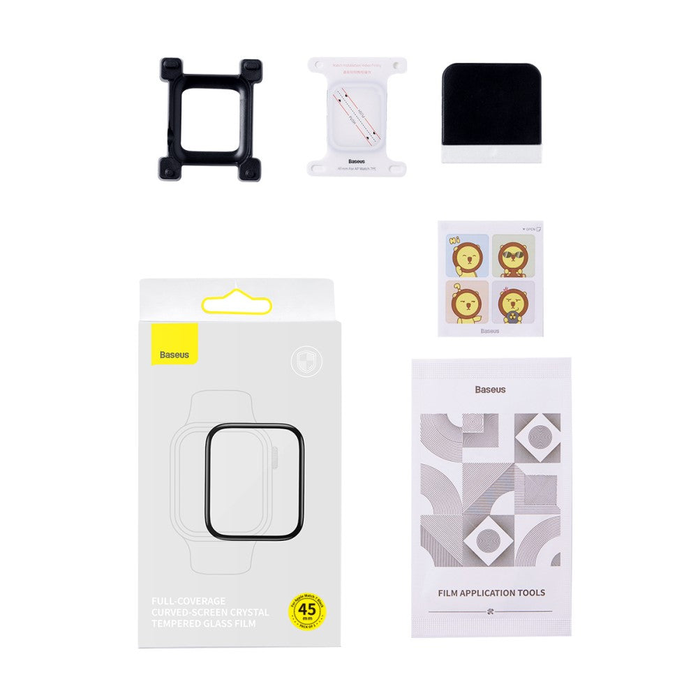 Plastik HD Universal Skærmbeskytter passer til Apple Watch Series 8 (45mm) / Apple Watch Series 7 45mm