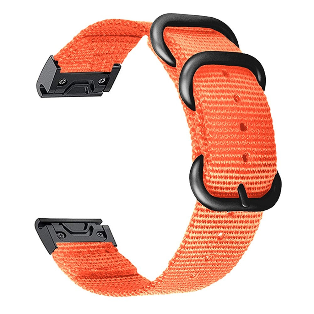 Rigtigt Sejt Nylon Universal Rem passer til Smartwatch