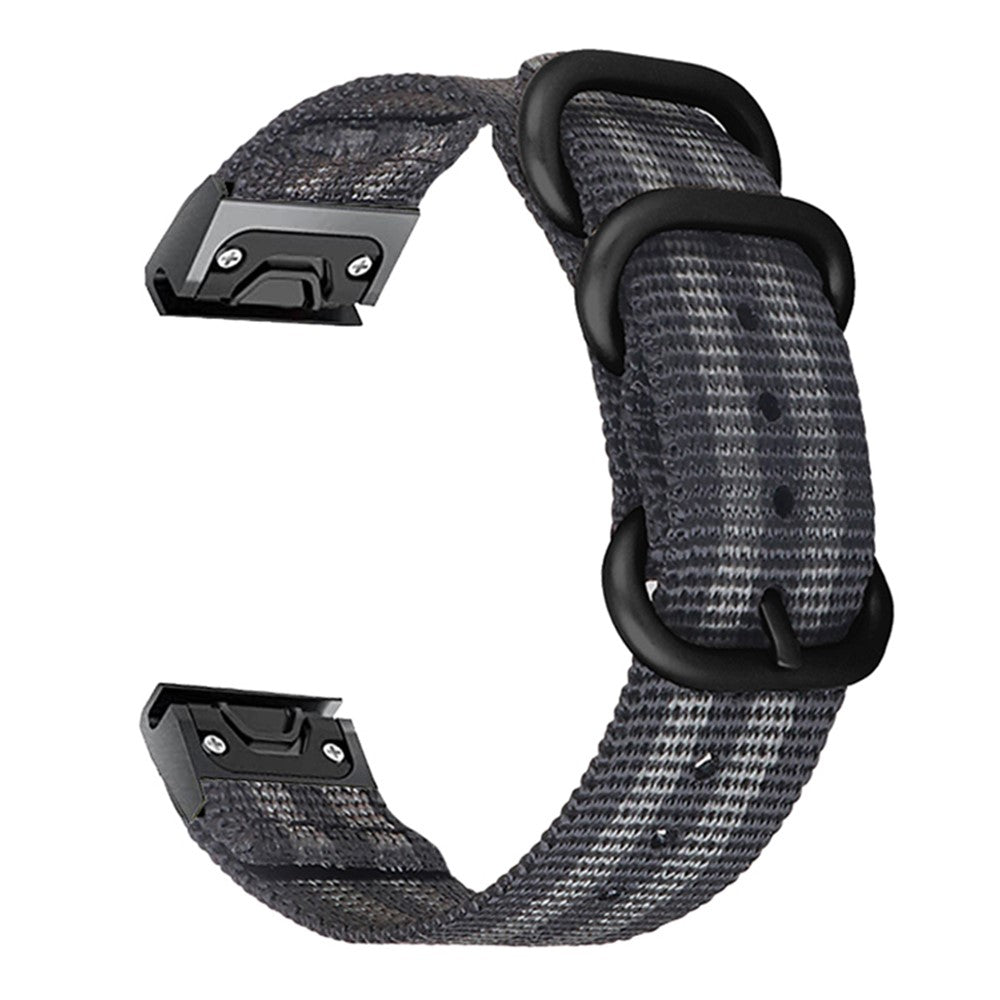 Rigtigt Sejt Nylon Universal Rem passer til Smartwatch