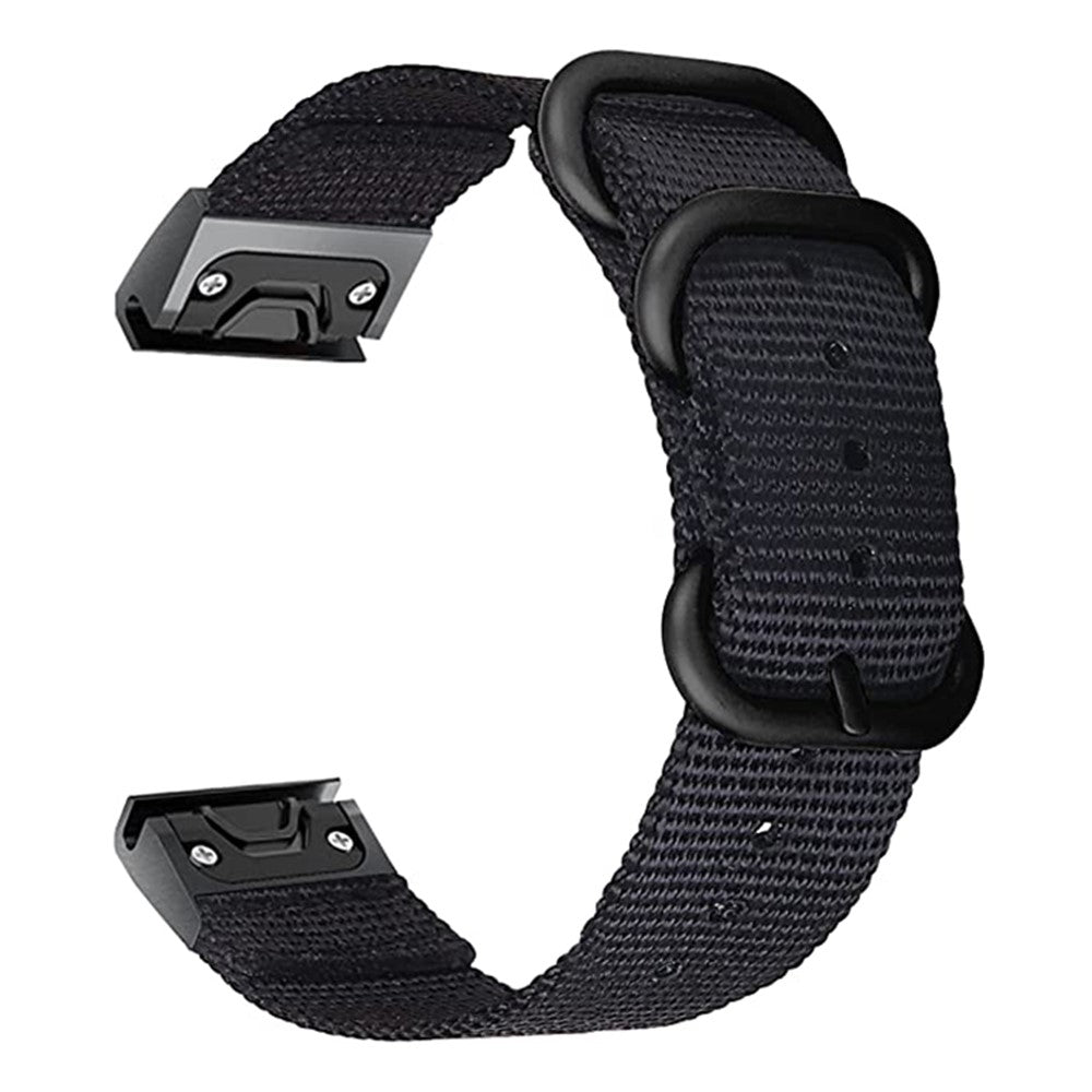 Rigtigt Sejt Nylon Universal Rem passer til Smartwatch