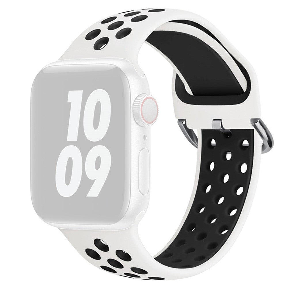 Rigtigt Sejt Silikone Universal Rem passer til Apple Smartwatch