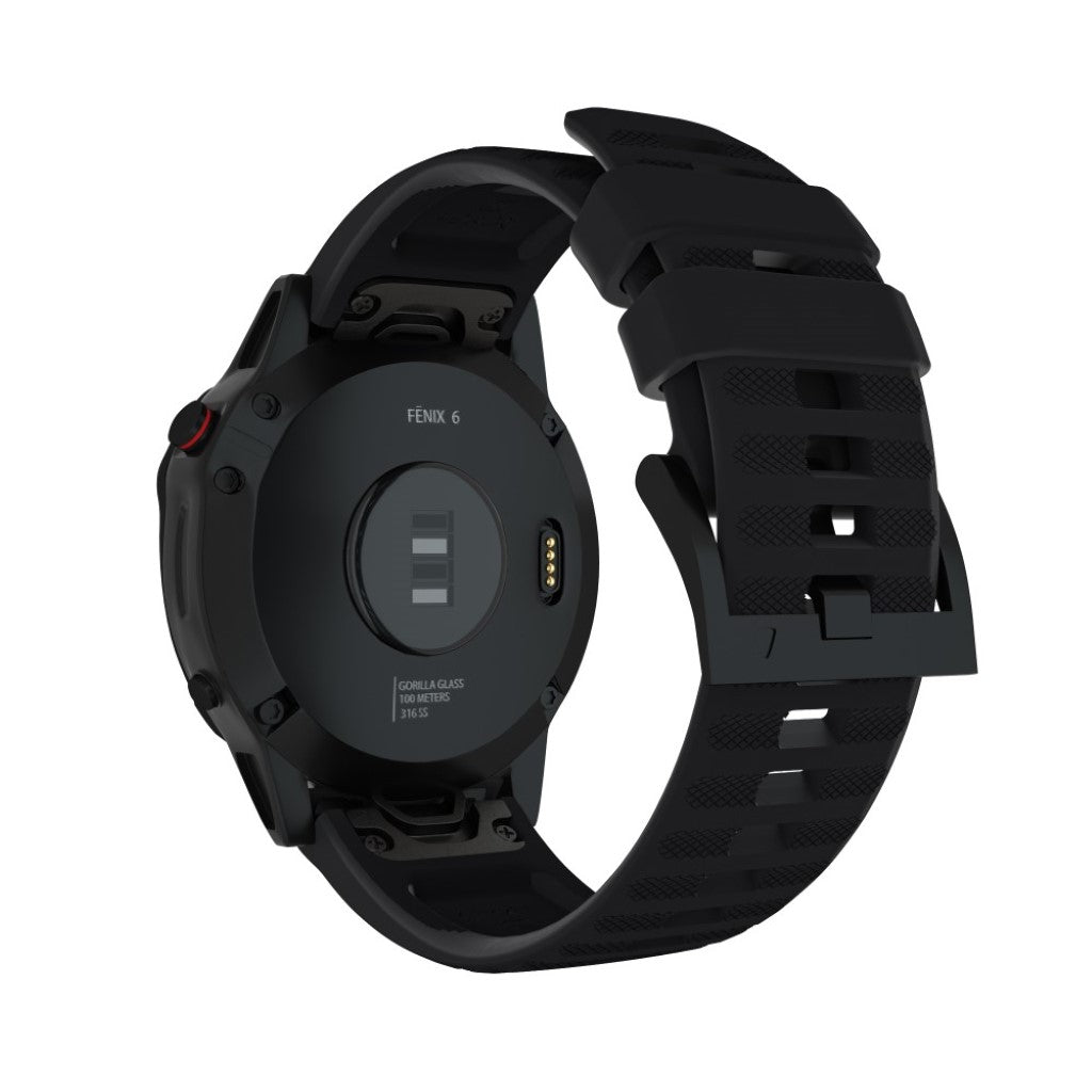 Super Pænt Silikone Universal Rem passer til Garmin Smartwatch