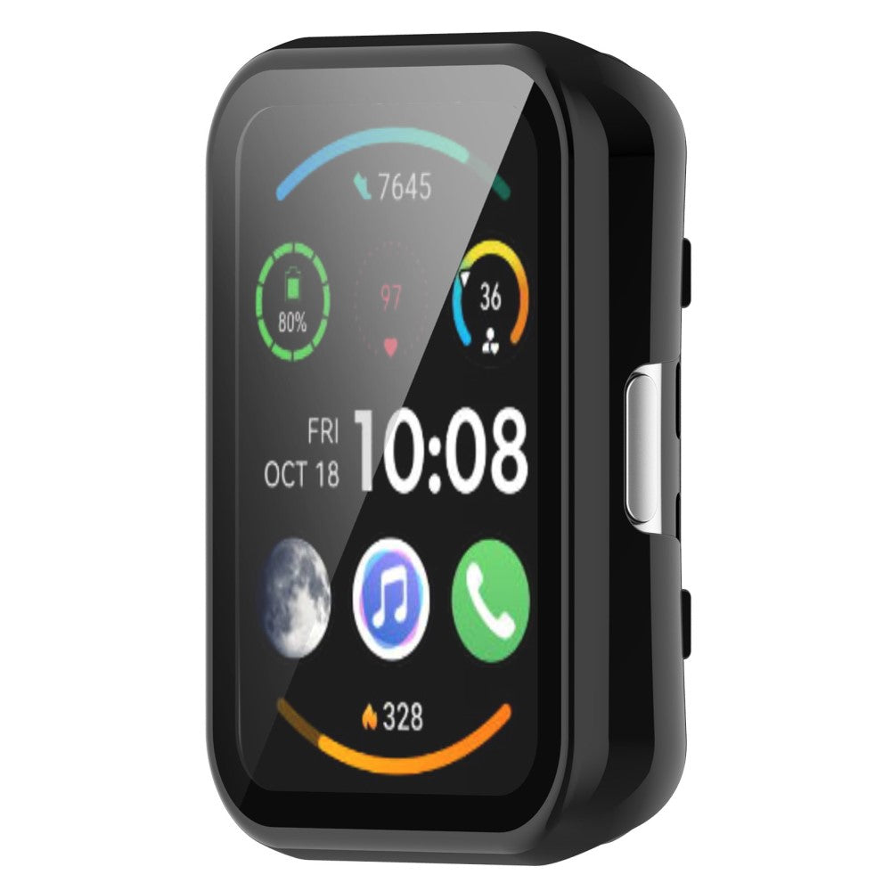 Vildt Flot Cover med Skærmbeskytter i Plastik og Hærdet Glas passer til Oppo Watch Free