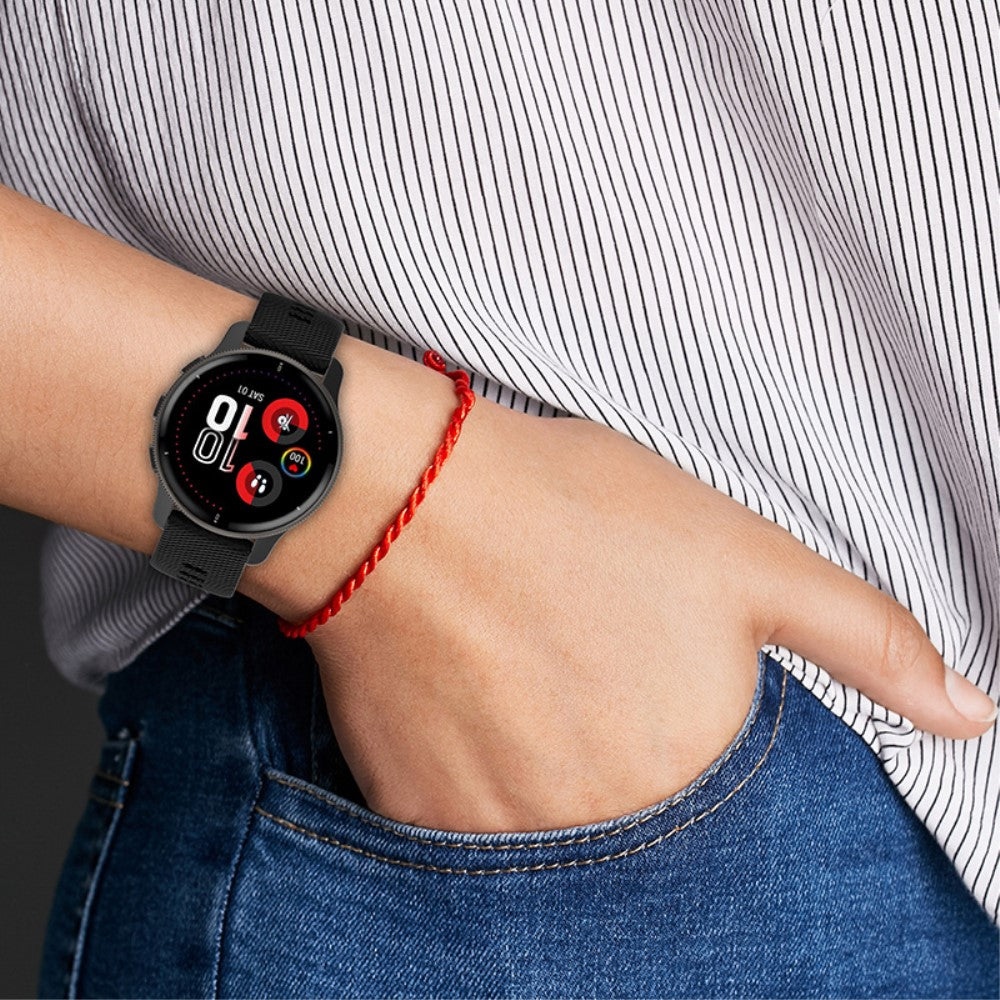 Vildt Kønt Silikone Universal Rem passer til Garmin Smartwatch