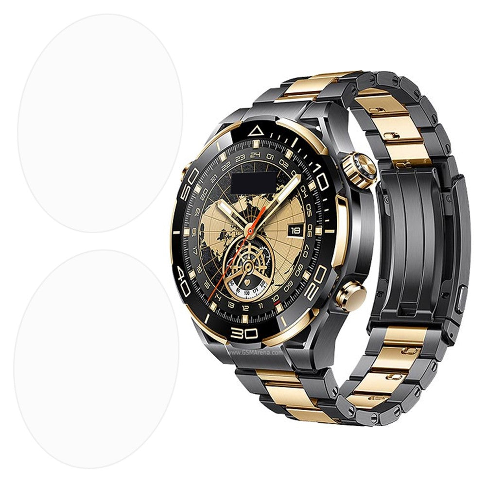 2stk Glas Skærmbeskytter passer til Huawei Watch Ultimate