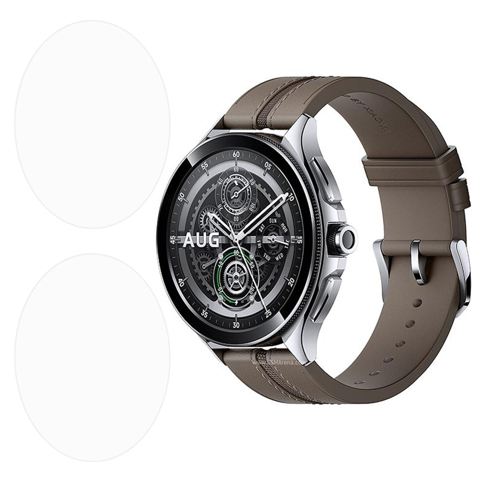 2stk Silikone Skærmbeskytter passer til Xiaomi Watch 2 Pro