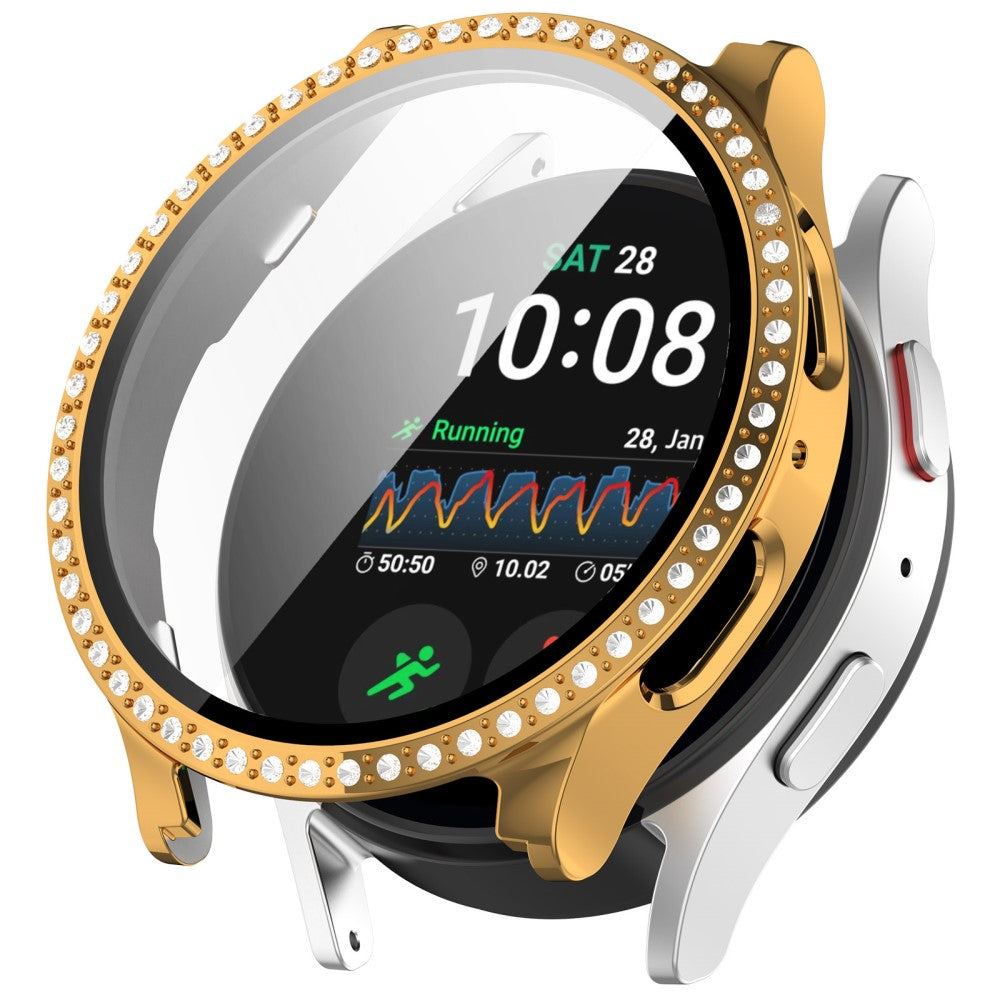 Hårdt Cover med Skærmbeskytter i Plastik passer til Samsung Galaxy Watch 7 44mm