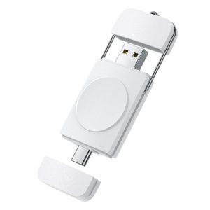 Plastik Trådløs Magnetisk USB Type-C Ladestation passer til Samsung Smartwatch
