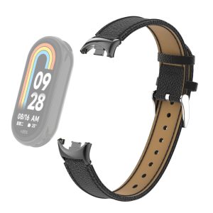 Rigtigt Fed Ægte læder Cover passer til Xiaomi Smart Band 8