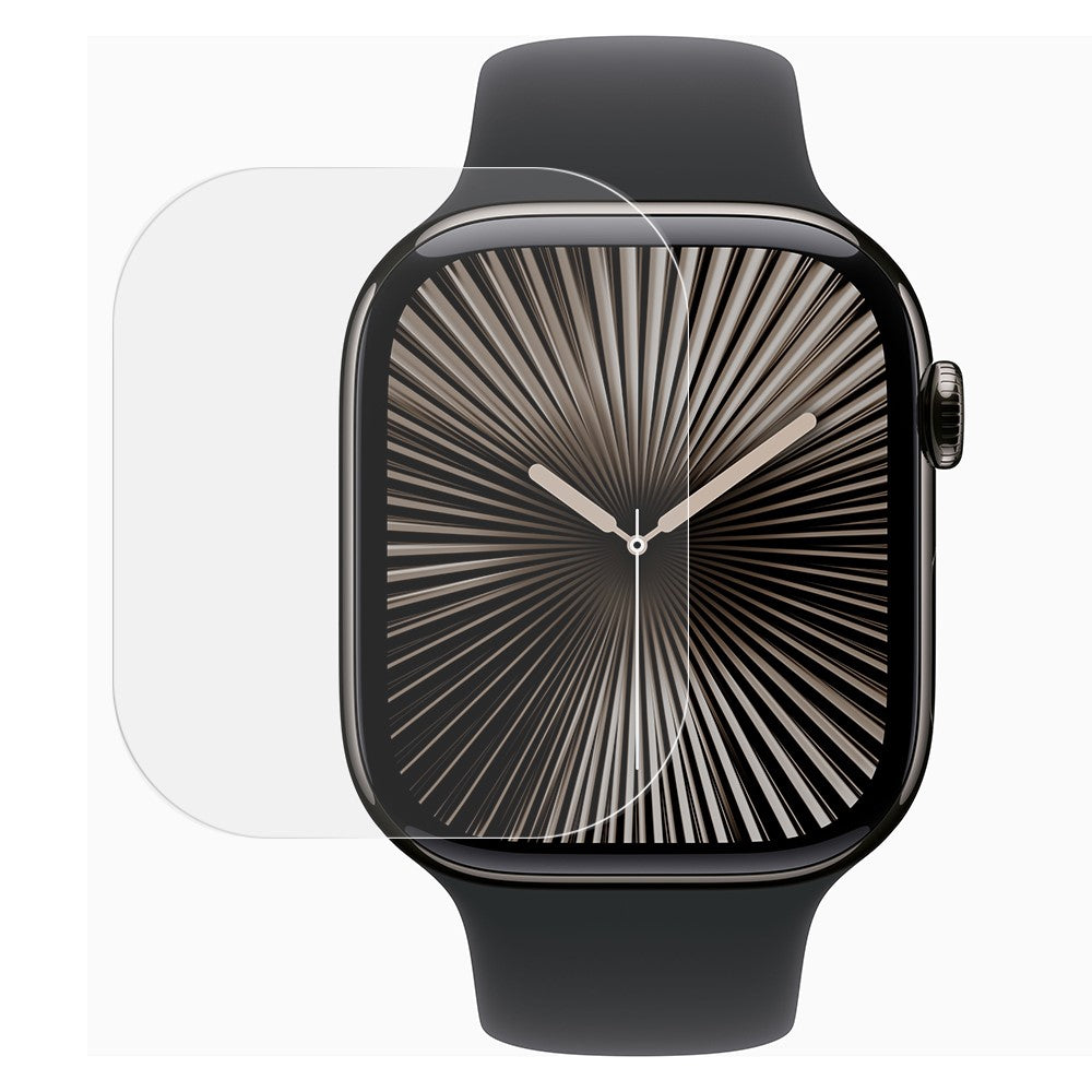 Silikone HD Skærmbeskytter passer til Apple Watch Series 10 46mm