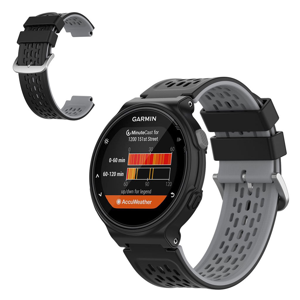 Vildt Skøn Silikone Universal Rem passer til Garmin Smartwatch