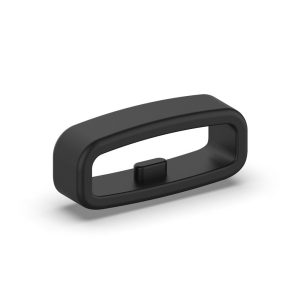 20mm Universal silicone strap loop - Black