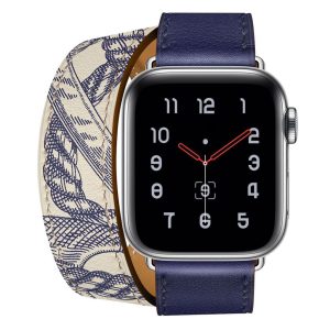 Ægte Læder Universal Rem passer til Apple Watch Series 5 44mm / Apple Watch 44mm