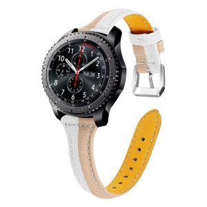 Ægte Læder Universal Rem passer til Samsung Gear S3 Frontier / Samsung Gear S3