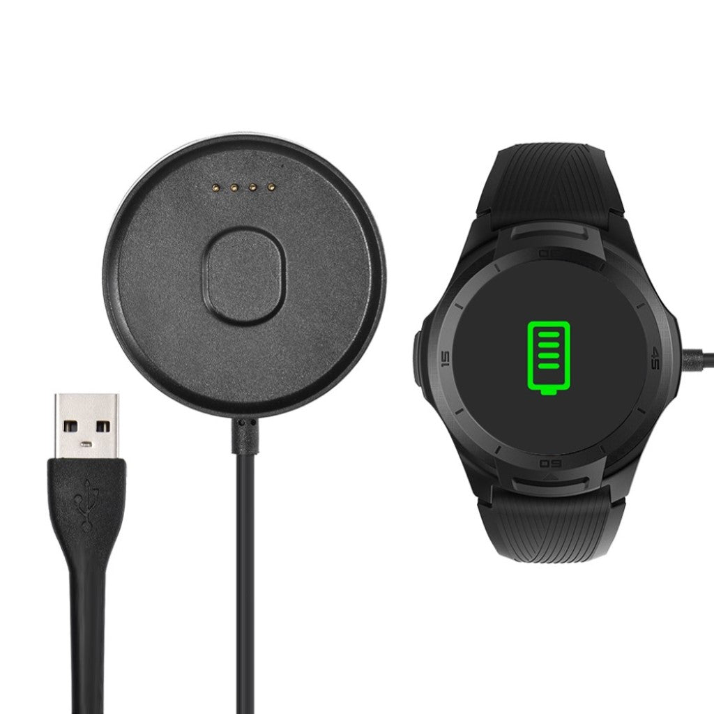 Plastik Ladestation passer til TicWatch E2 / Ticwatch S2