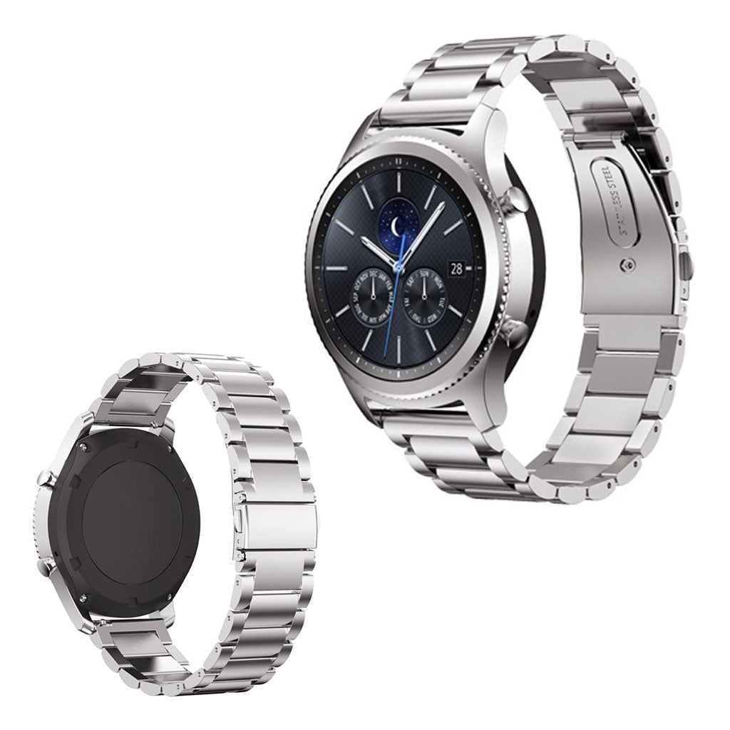 Super Holdbart Metal Rem passer til Garmin Vivomove 3S