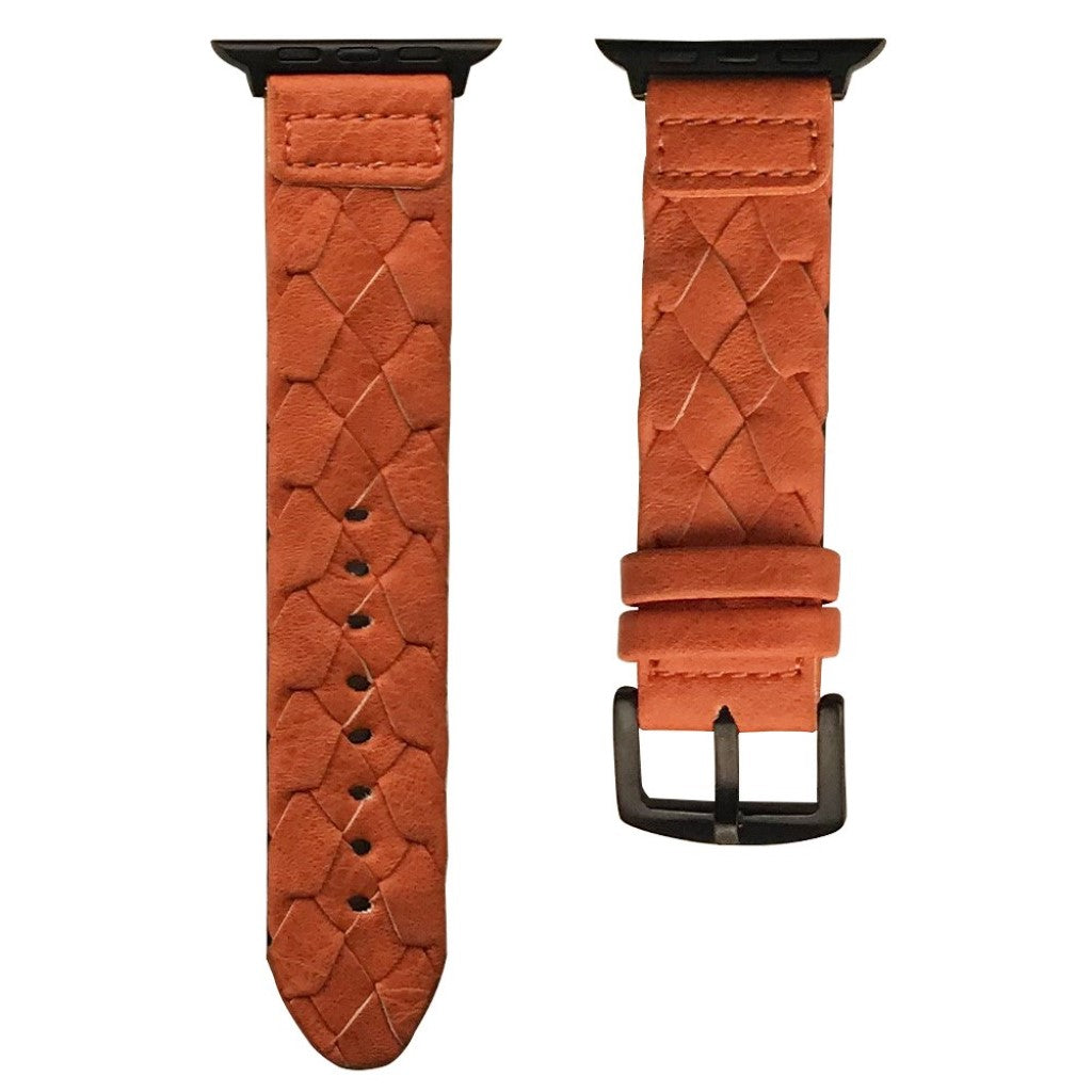 Vildt Fint Ægte Læder Rem passer til Apple Watch Series 5 40mm