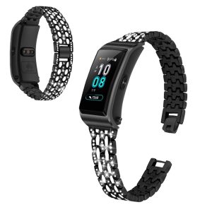 Vildt Smuk Metal Og Rhinsten Rem passer til Huawei TalkBand B5