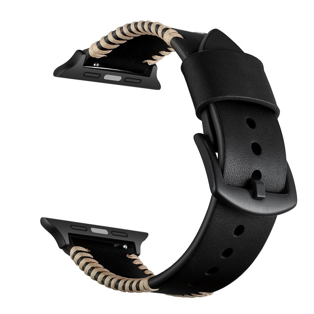 Ægte Læder Universal Rem passer til Apple Watch Series 5 40mm / Apple Watch 40mm