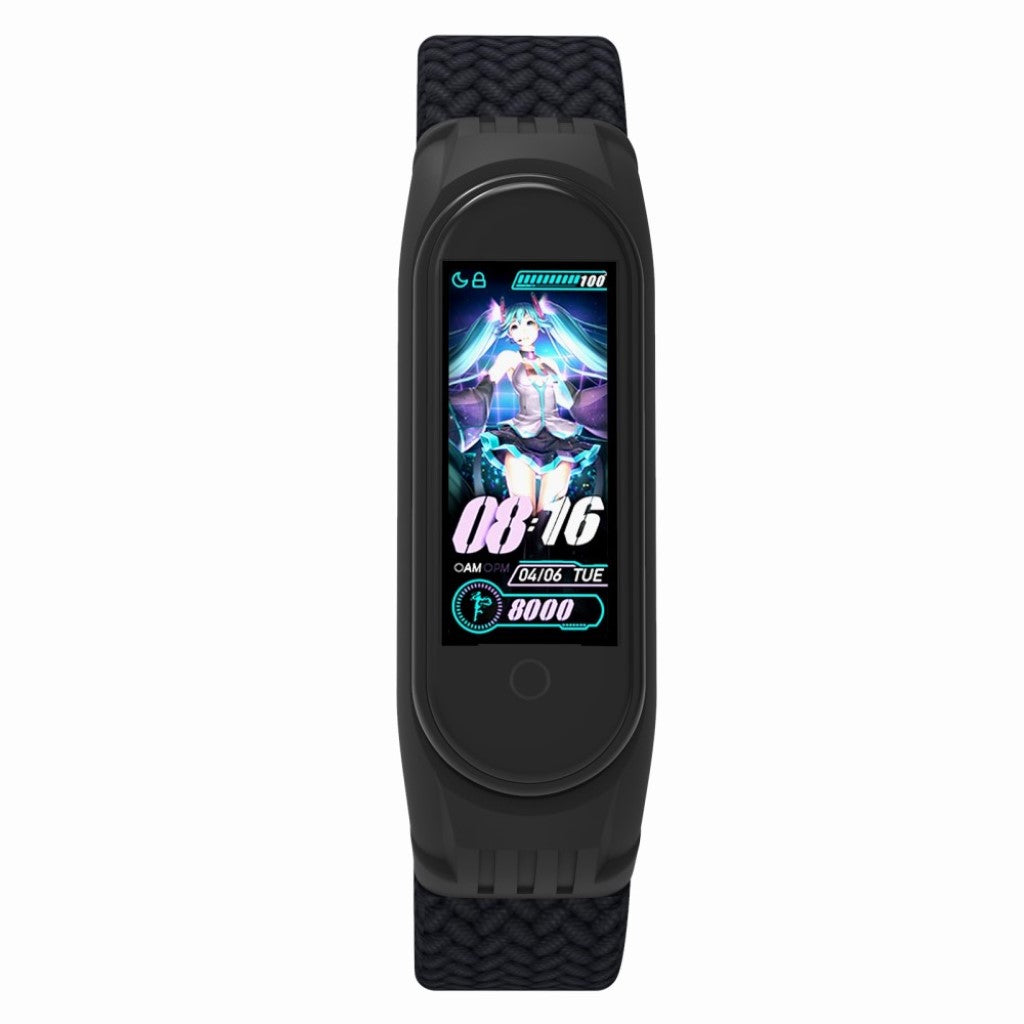 Alle Tiders Nylon Universal Rem passer til Xiaomi Smartwatch - Størrelse: L