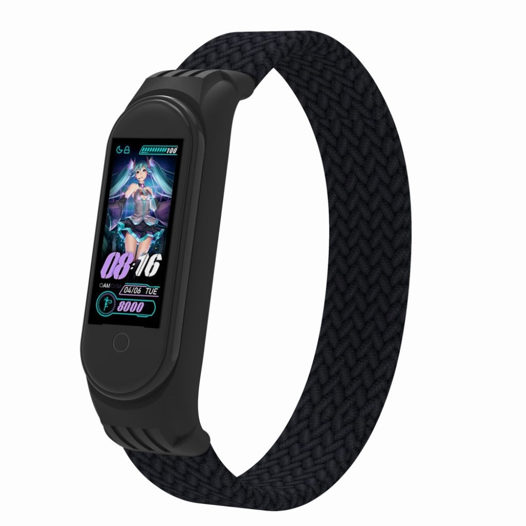 Alle Tiders Nylon Universal Rem passer til Xiaomi Smartwatch - Størrelse: L