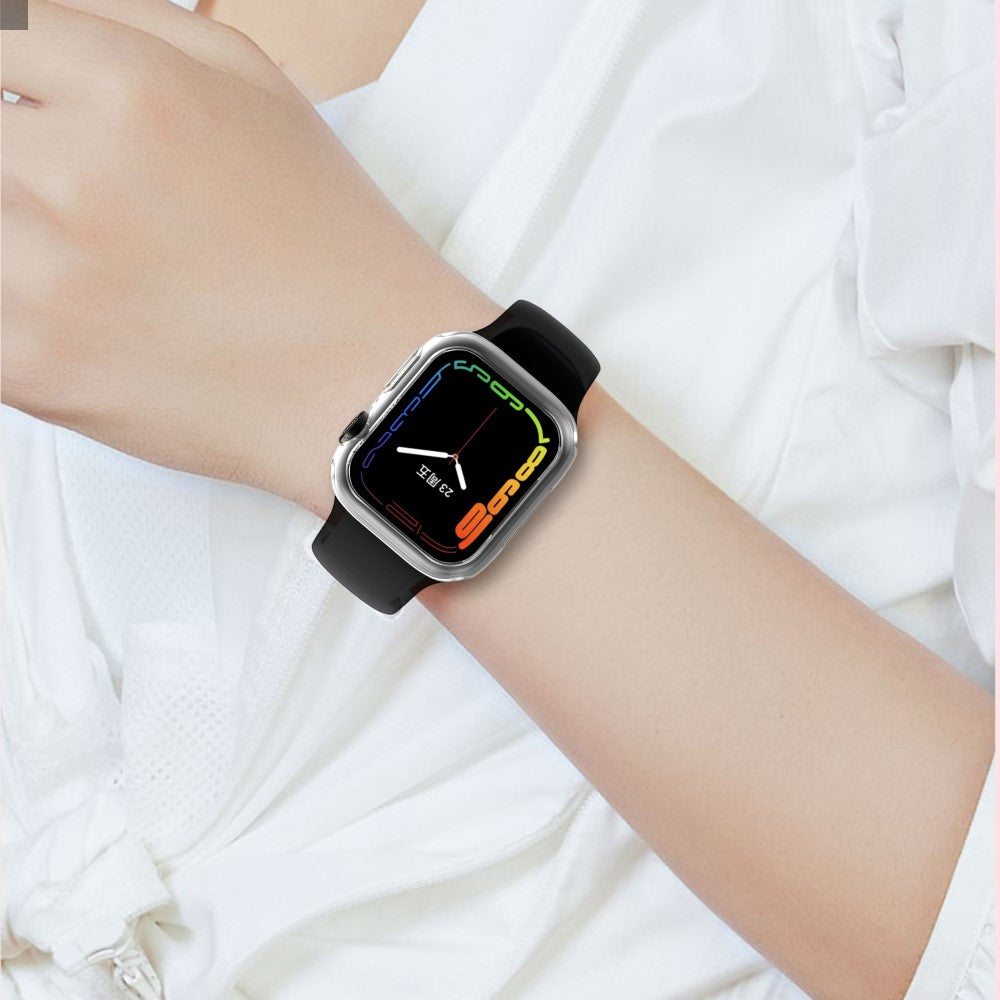 Alle Tiders Silikone Cover passer til Apple Watch Series 7 45mm Mode