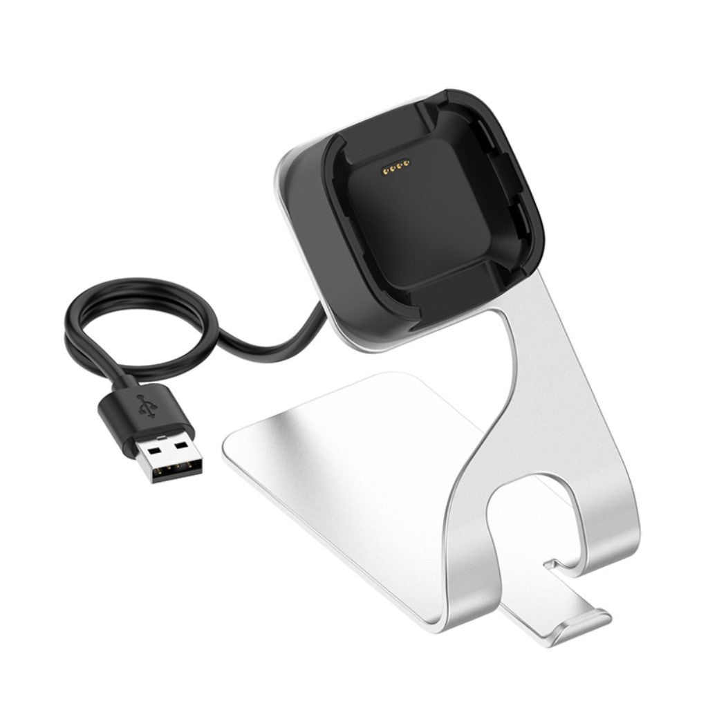Metal Ladestation passer til Fitbit Versa Lite / Fitbit Versa 1