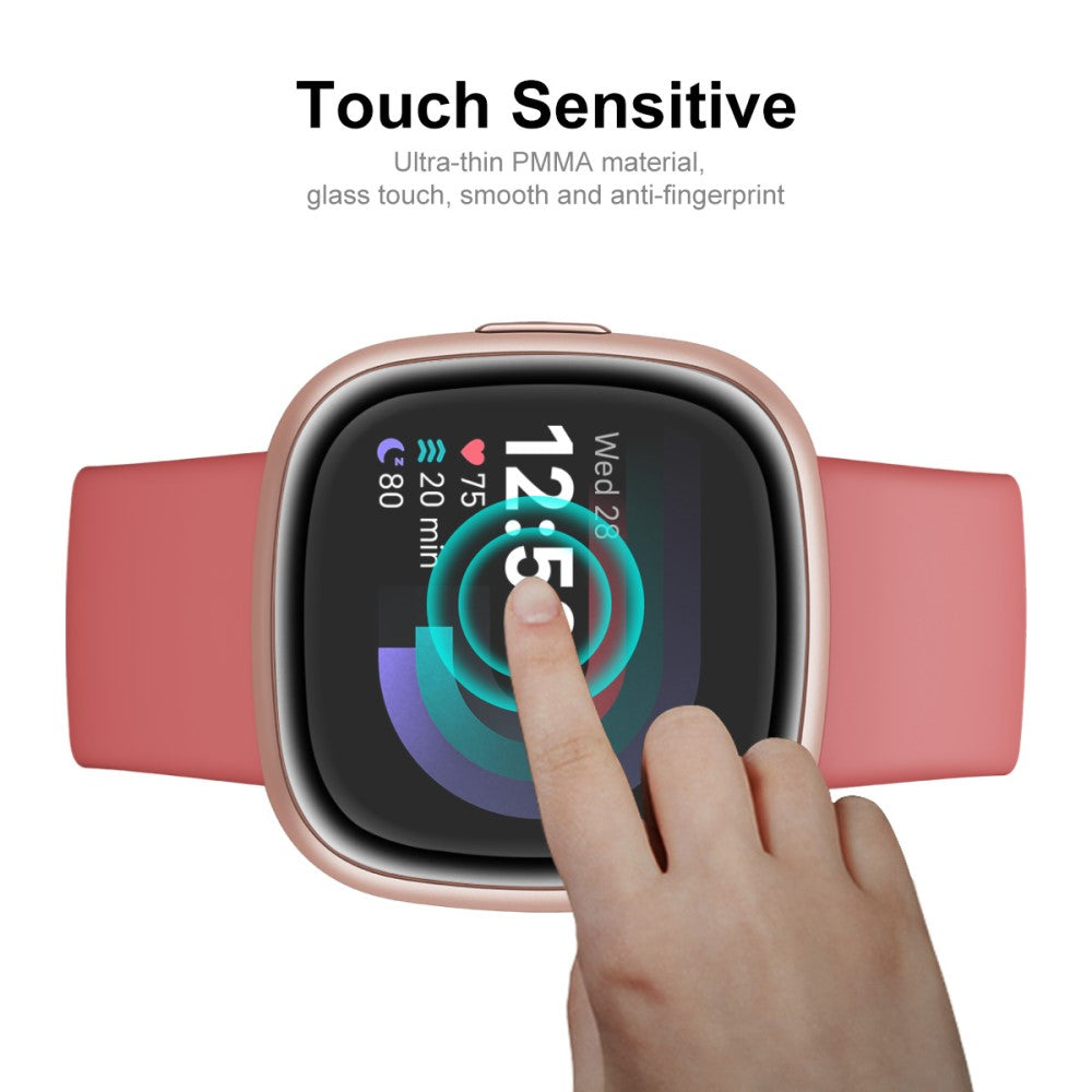Plastik Universal Skærmbeskytter passer til Fitbit Sense 2 / Fitbit Versa 4