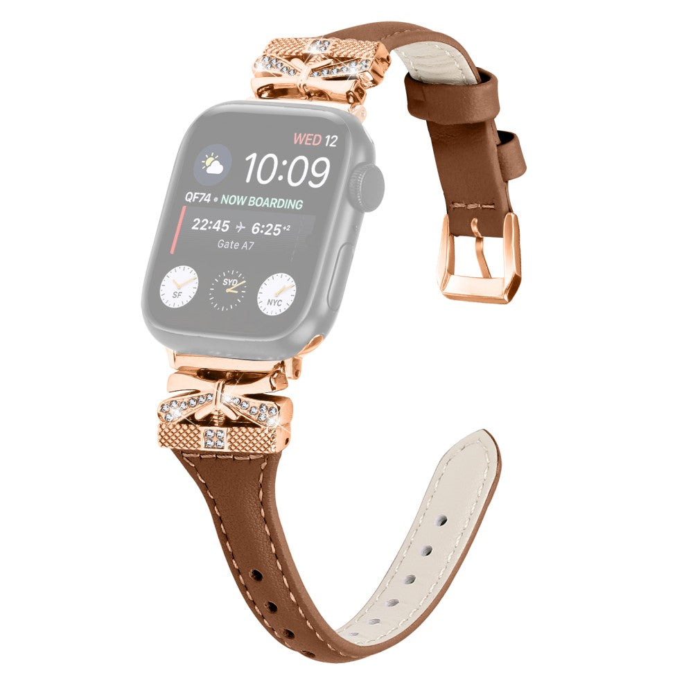 Rigtigt Rart Kunstlæder Universal Rem passer til Apple Smartwatch