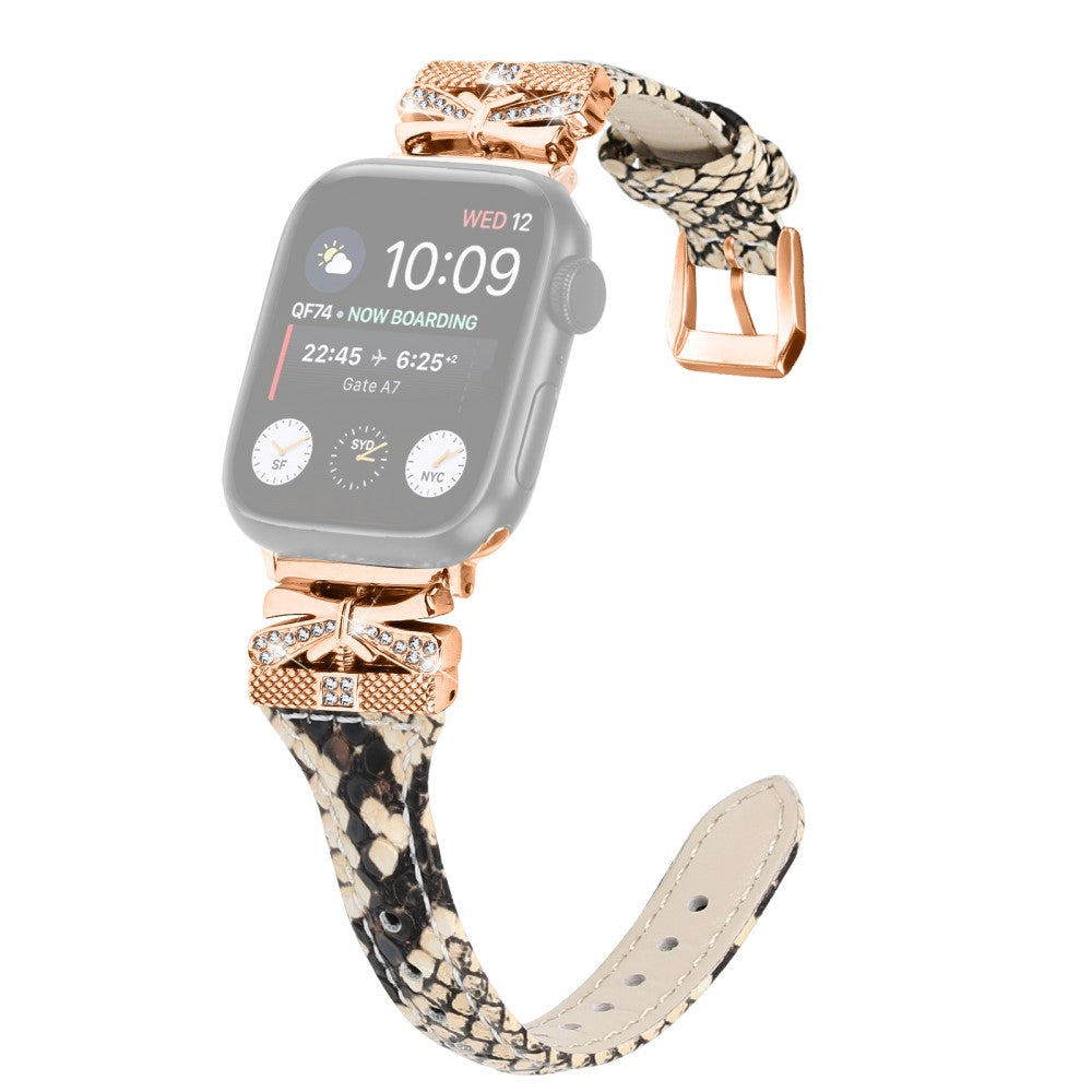 Rigtigt Rart Kunstlæder Universal Rem passer til Apple Smartwatch