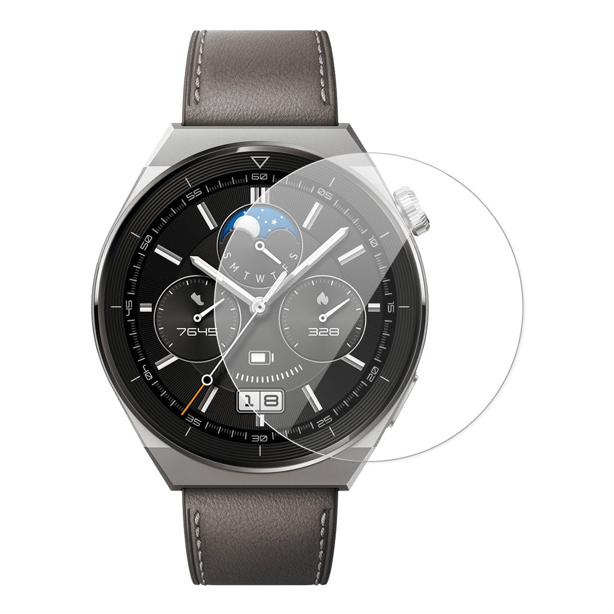 Silikone HD 9H Skærmbeskytter passer til Huawei WATCH GT 5 41 mm Online Hot Salg