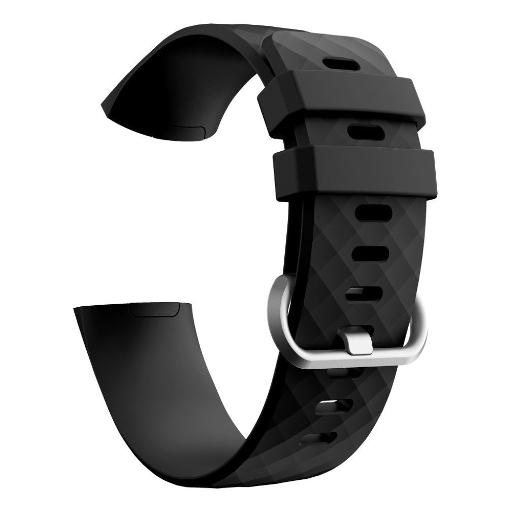 Silikone Universal Rem passer til Fitbit Charge 4 / Fitbit Charge 3 - Størrelse: S Mode