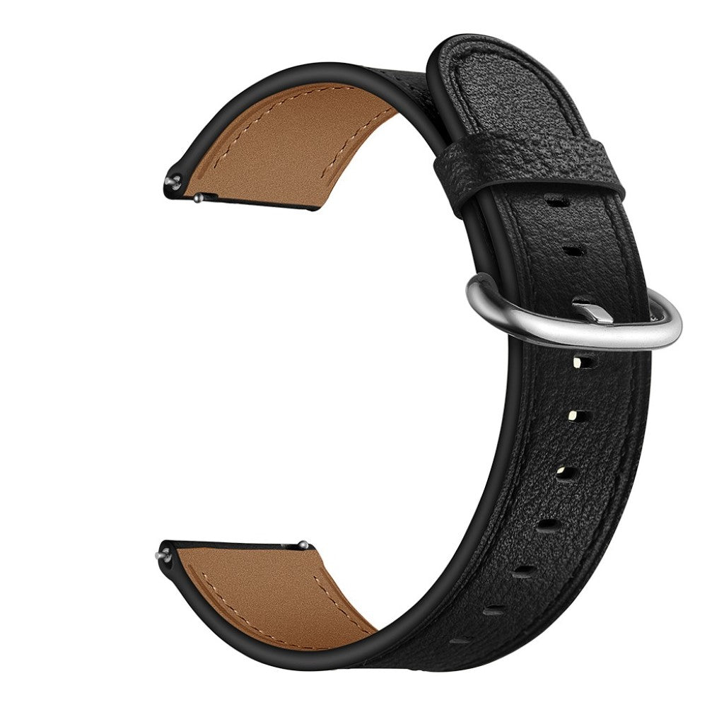 Ægte Læder Universal Rem passer til Samsung Gear S3 / Samsung Gear S3 Frontier