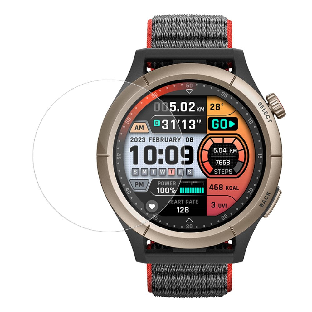Silikone HD Skærmbeskytter passer til Amazfit Cheetah Pro