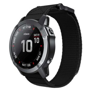 Vildt Sejt Nylon Universal Rem passer til Garmin Smartwatch Online Hot Salg