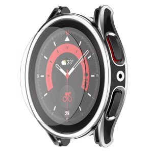 Plastik Cover med Hærdet Glas passer til Samsung Galaxy Watch 5 (40mm)