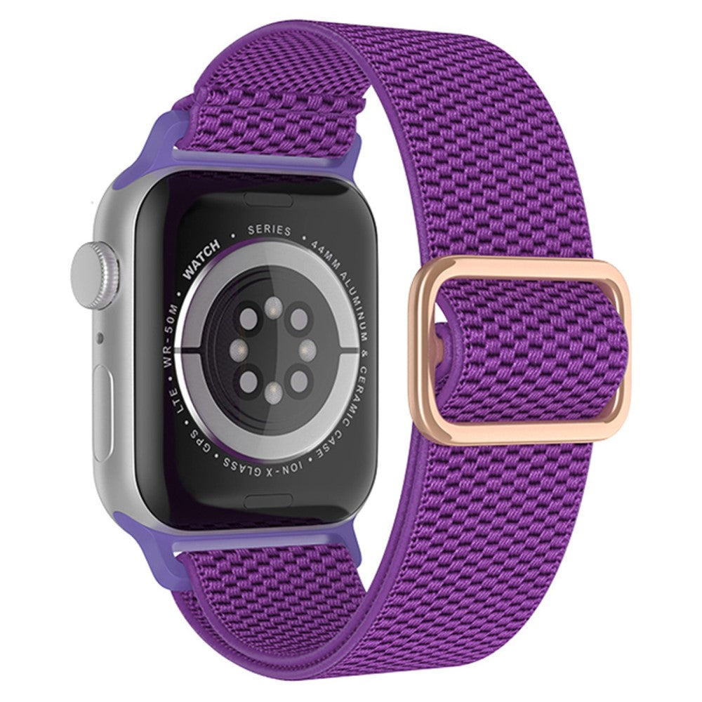 Rigtigt Smuk Nylon Rem passer til Apple Watch Series 7 45mm