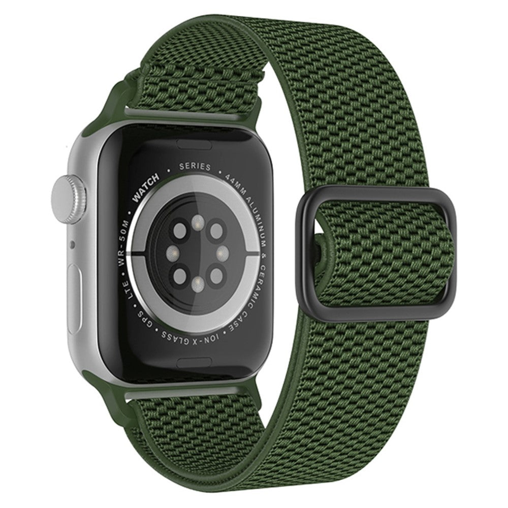 Rigtigt Smuk Nylon Rem passer til Apple Watch Series 7 45mm