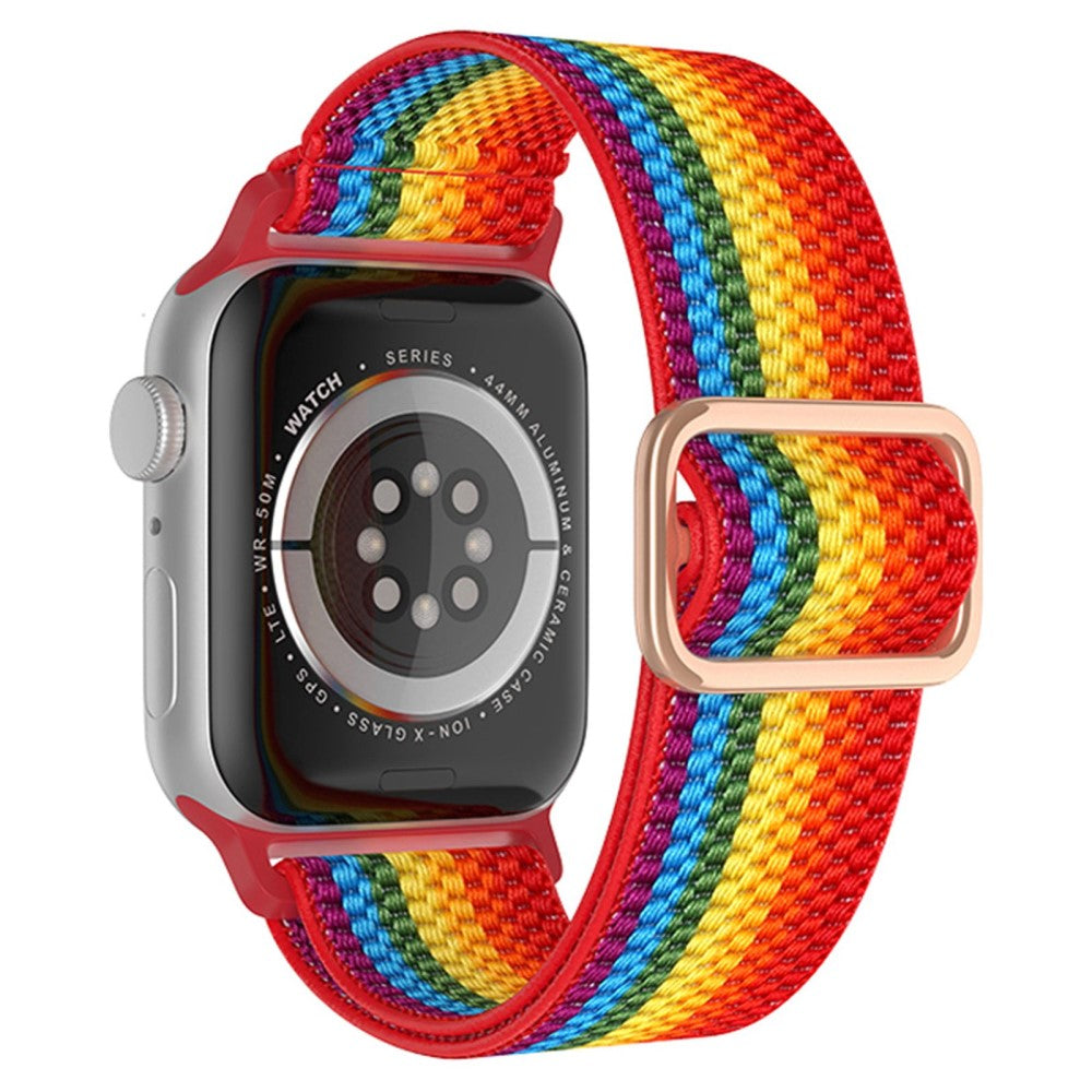 Rigtigt Smuk Nylon Rem passer til Apple Watch Series 7 45mm