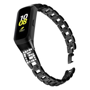 Vildt Fed Metal Og Rhinsten Rem passer til Samsung Galaxy Fit