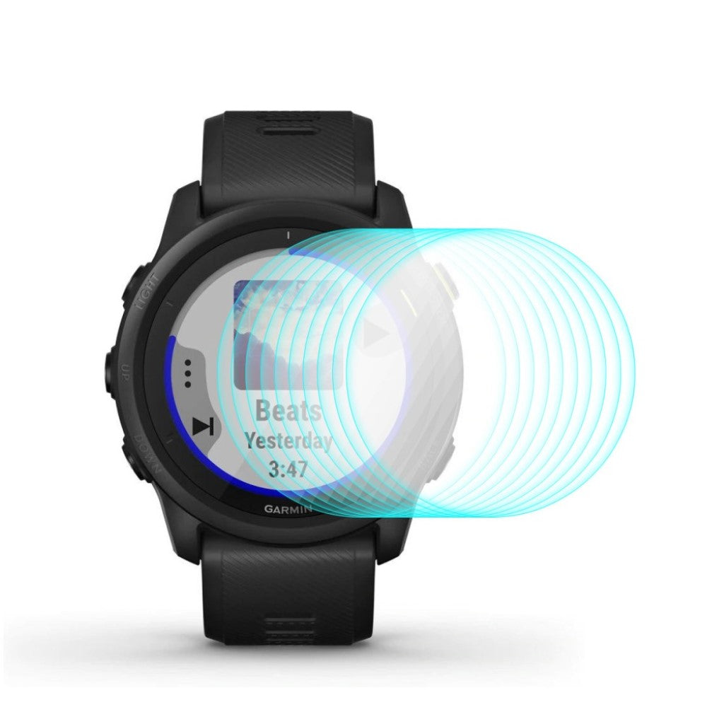 10stk Hærdet Glas 9H Skærmbeskytter passer til Garmin Forerunner 745