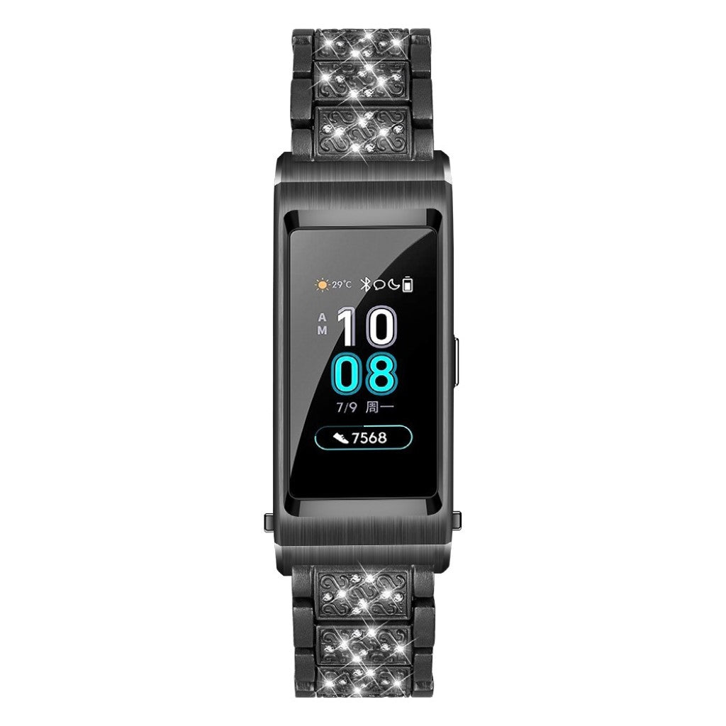 Rigtigt Pænt Metal Og Rhinsten Rem passer til Huawei TalkBand B5