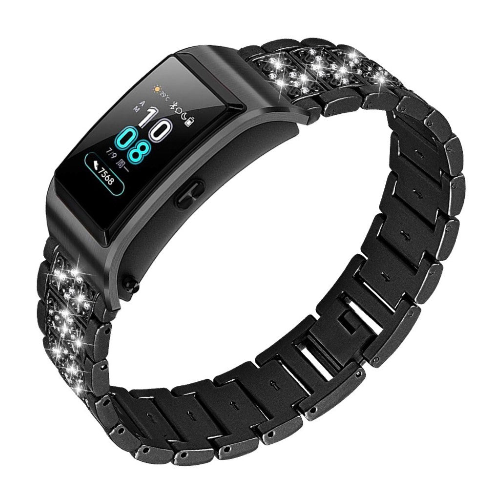 Rigtigt Pænt Metal Og Rhinsten Rem passer til Huawei TalkBand B5