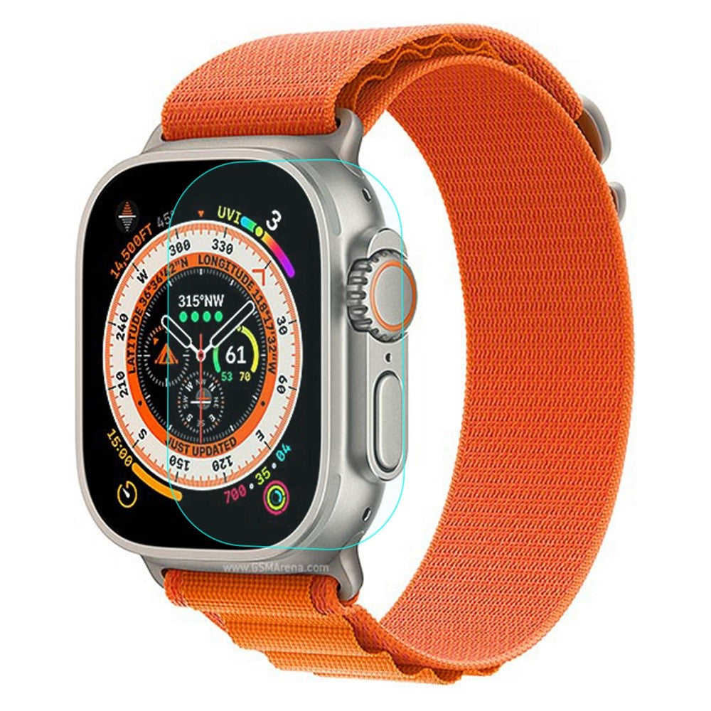 Silikone HD Skærmbeskytter passer til Apple Watch Ultra