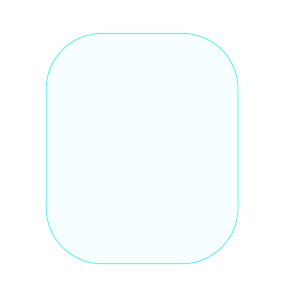Silikone HD Skærmbeskytter passer til Apple Watch Ultra