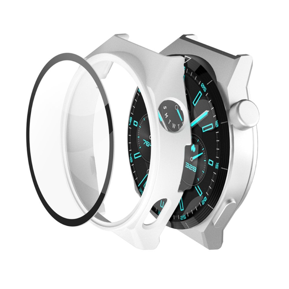 Vildt Godt Cover med Skærmbeskytter i Hærdet Glas passer til Huawei Watch GT 3 Pro 46mm