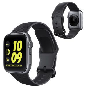 Vildt Holdbart Silikone Rem passer til Apple Watch Series 5 40mm Online salg