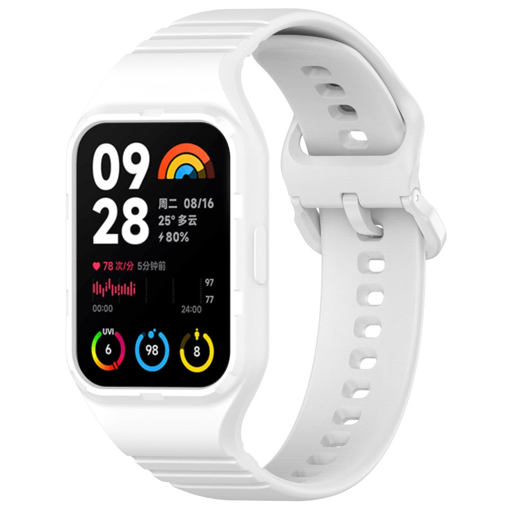 Vildt Rart Silikone Rem passer til Xiaomi Smart Band 8 Pro
